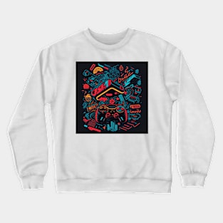 Retro Gamer T-shirt T-Shirt Crewneck Sweatshirt